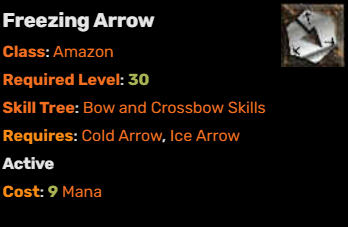 Freezing Arrow